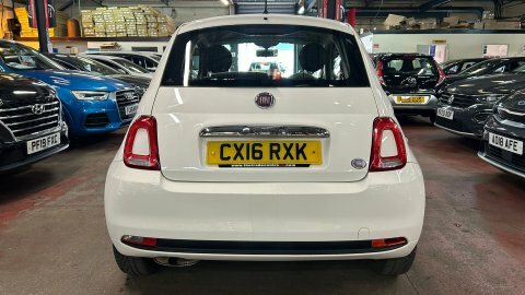 Fiat 500 Pop White #5