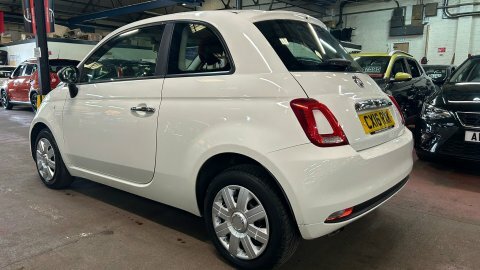 Fiat 500 Pop White #4