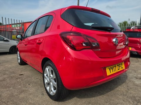 Vauxhall Corsa Energy A C YY17ZFZ Red #5