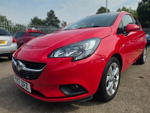 Vauxhall Corsa Energy A C YY17ZFZ Red #2