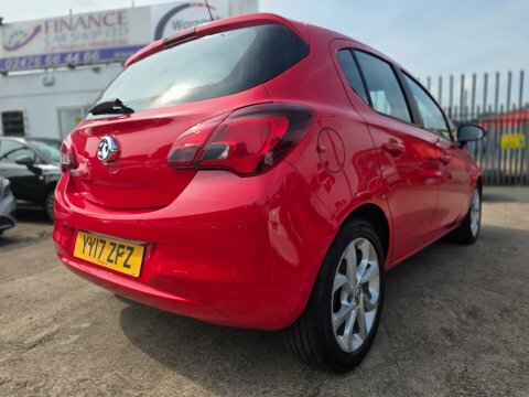 Vauxhall Corsa Energy A C YY17ZFZ Red #6