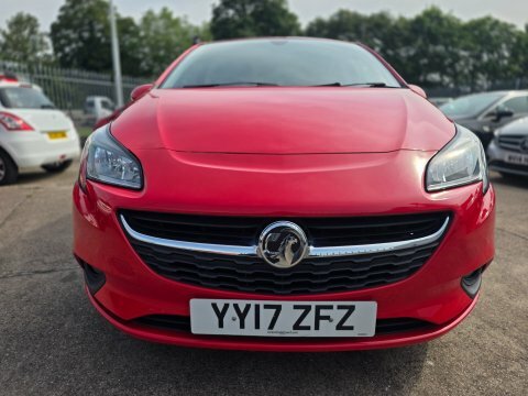 Vauxhall Corsa Energy A C YY17ZFZ Red #3