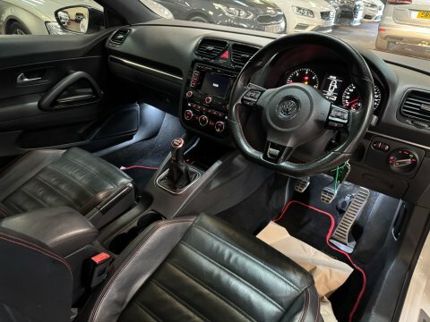 Volkswagen Scirocco 2.0 Tdi Gt Euro 5 Leather, Nav White #12
