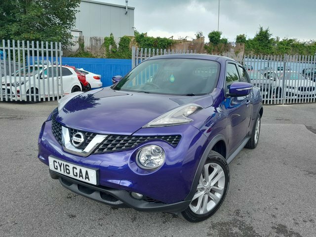 Nissan Juke 2016 1.6 Acenta Premium Suv Xtron Euro Blue