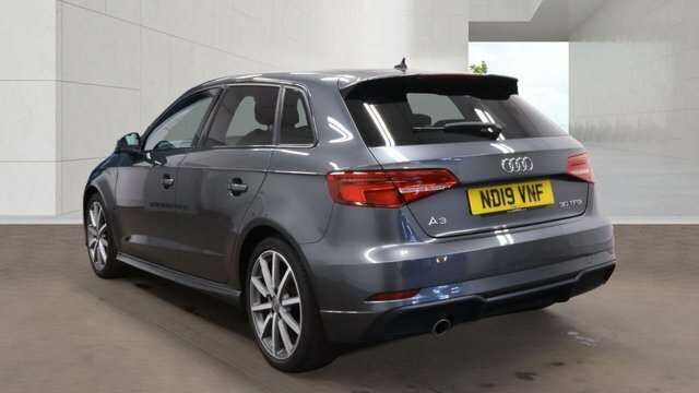 Audi A3 2019 1.0 Tfsi 30 Black Edition Sportback Petro ND19VNF Black #2