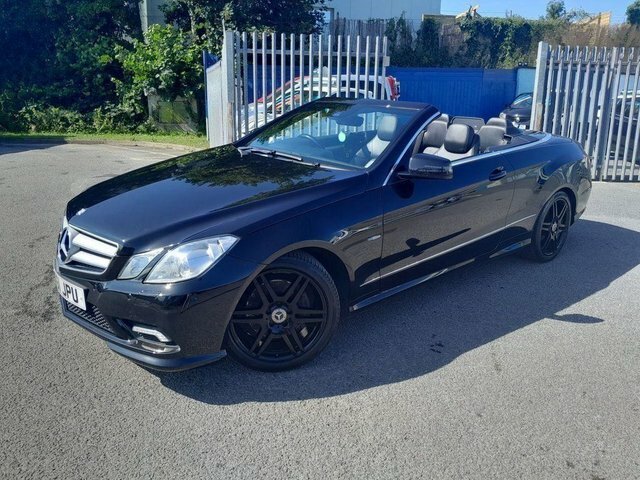 Mercedes-Benz E Class 2011 2.1 E250 Cdi Blueefficiency Sport Cabriolet 2 Black
