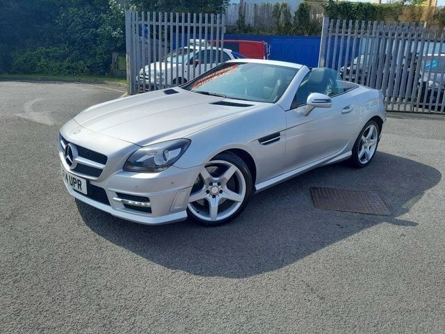Mercedes-Benz SLK 2014 2.1 Slk250 Cdi Amg Sport Convertible Dies Silver