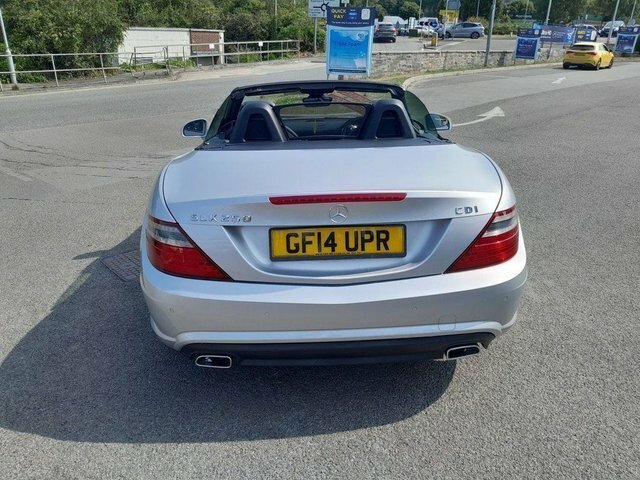 Mercedes-Benz SLK 2014 2.1 Slk250 Cdi Amg Sport Convertible Dies Silver #3
