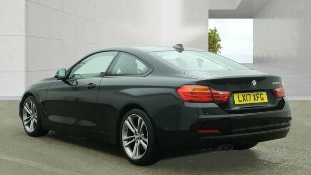 BMW 4 Series Gran Coupe 2017 2.0 420D Sport Coupe Euro 6 Black #2