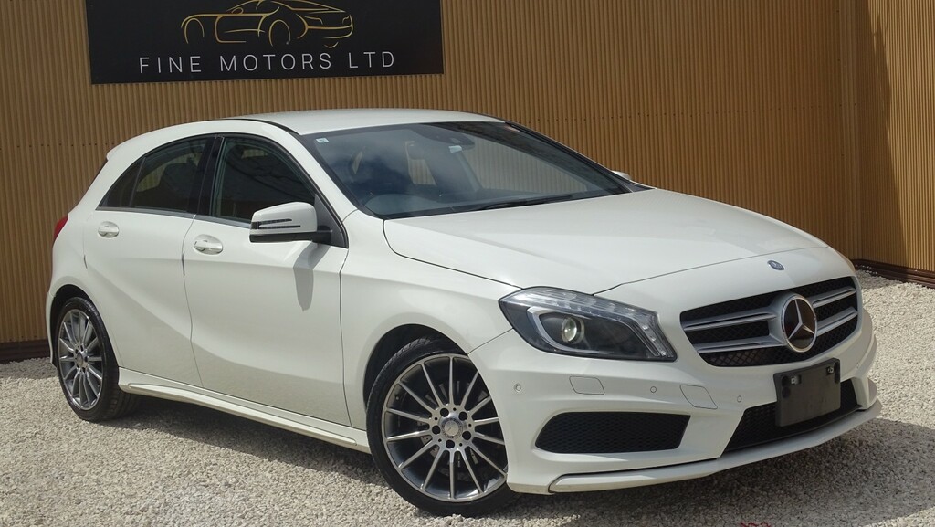 Mercedes-Benz A Class Hatchback 1.6 A200 Amg Sport 201363 White #2