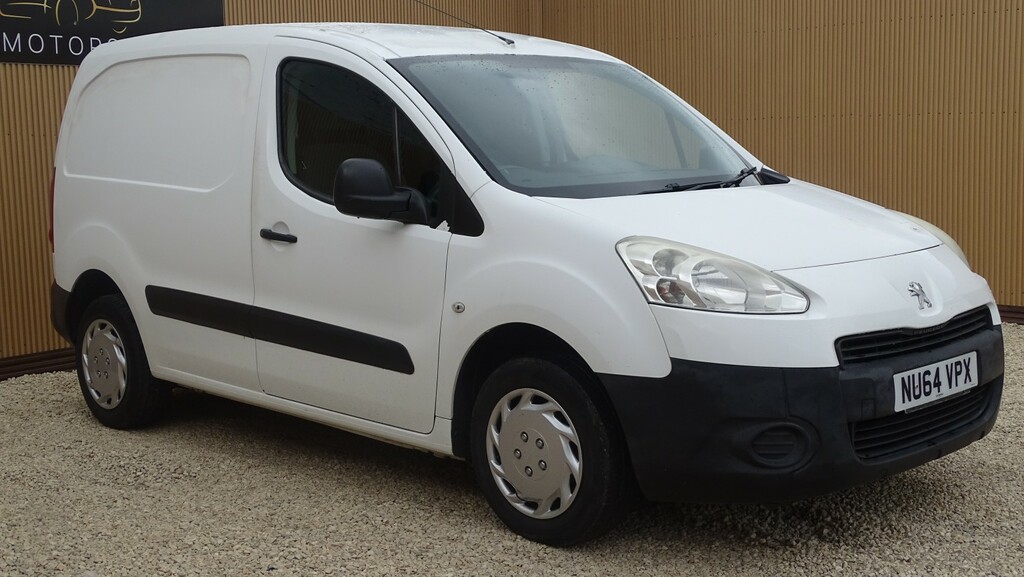 Peugeot Partner Panel Van White #4