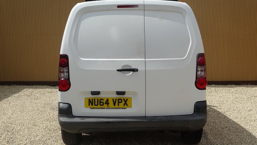 Peugeot Partner Panel Van White #11