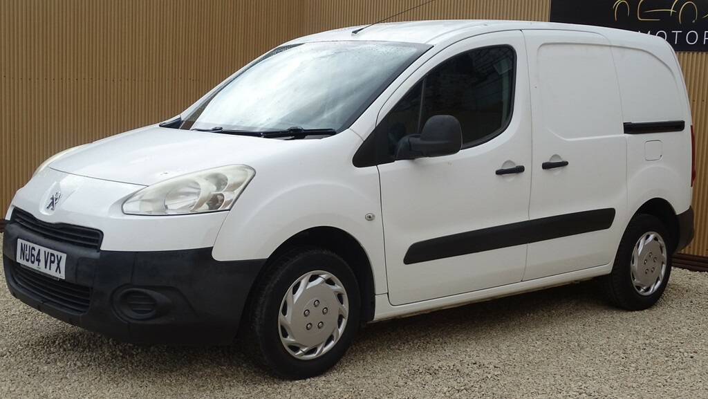 Peugeot Partner Panel Van White #8