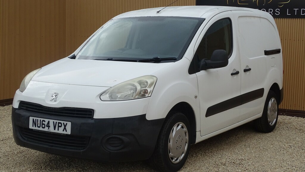 Peugeot Partner Panel Van White #7