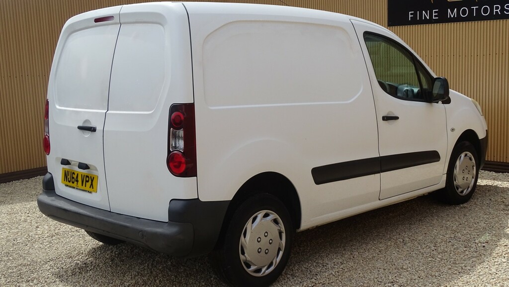 Peugeot Partner Panel Van White #13