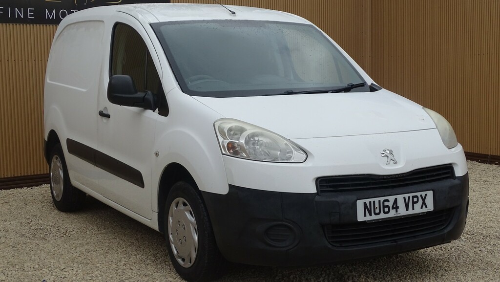 Peugeot Partner Panel Van White #3
