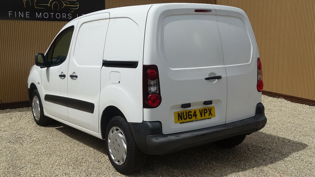 Peugeot Partner Panel Van White #9