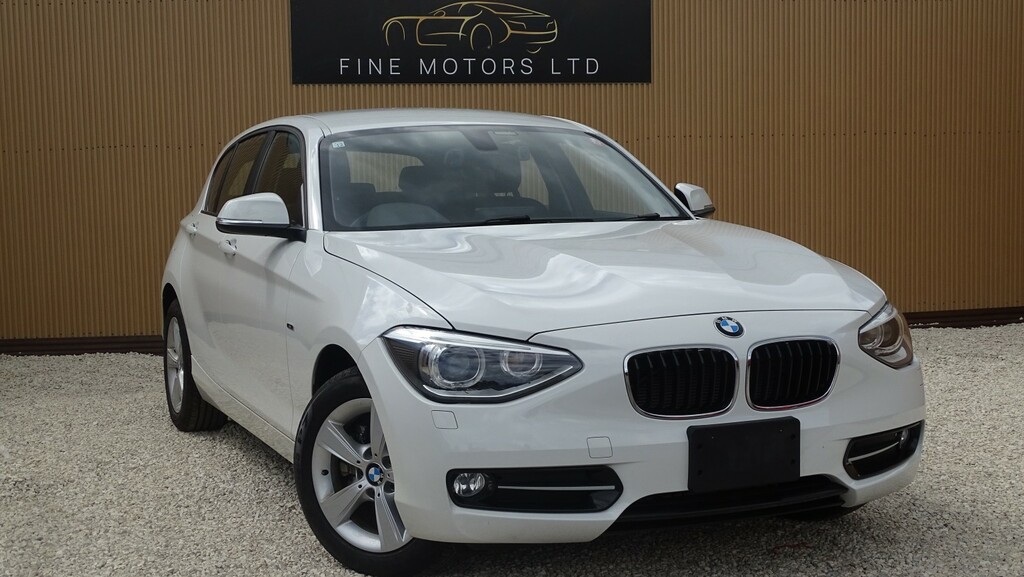 BMW 1 Series 2.0 120I Sport White #2
