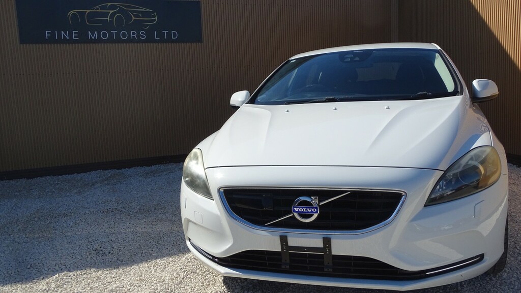 Volvo V40 Hatchback 1.6 T4 Se Lux Nav 201313 White #5