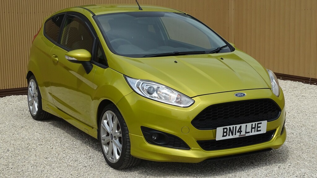 Ford Fiesta Hatchback 1.0 T Ecoboost Zetec S 201414 BN14LHE Yellow #3