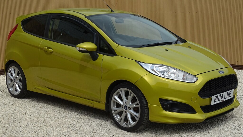 Ford Fiesta Hatchback 1.0 T Ecoboost Zetec S 201414 BN14LHE Yellow #4