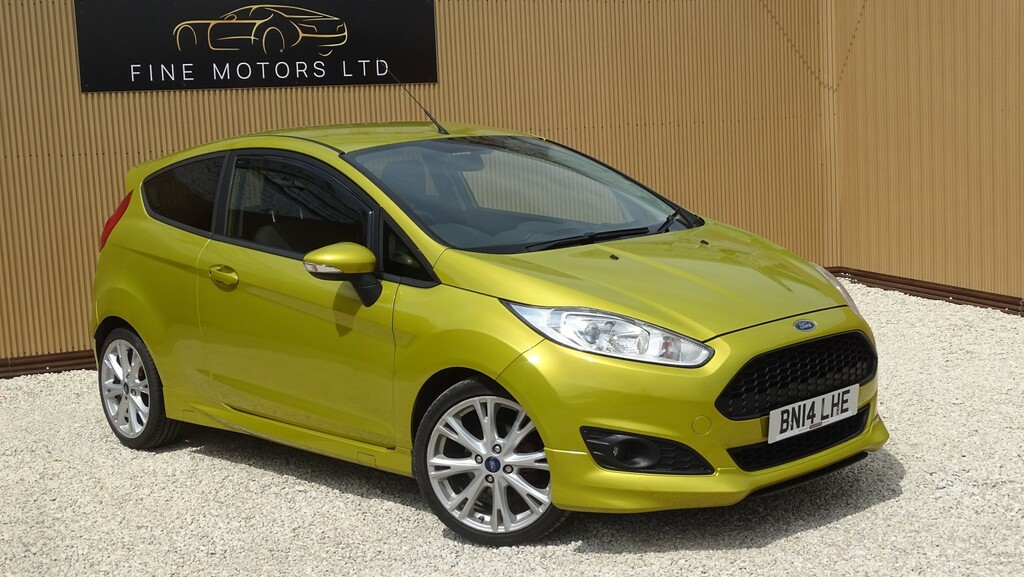 Ford Fiesta Hatchback 1.0 T Ecoboost Zetec S 201414 BN14LHE Yellow #2