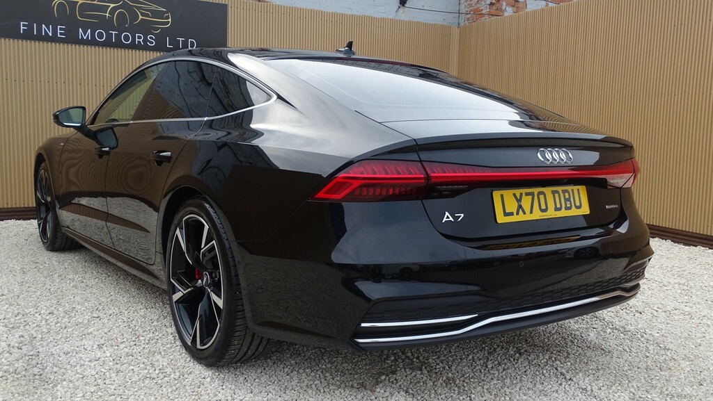 Audi A7 2.0 Tdi 40 Black Edition Sportback S Tr YP75XPT Black #20