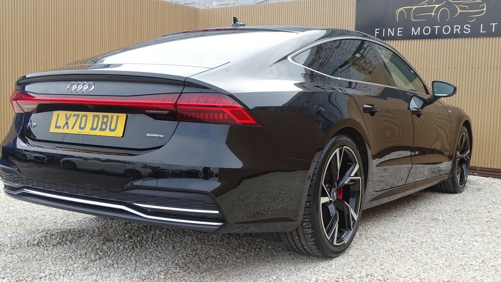 Audi A7 2.0 Tdi 40 Black Edition Sportback S Tr YP75XPT Black #15
