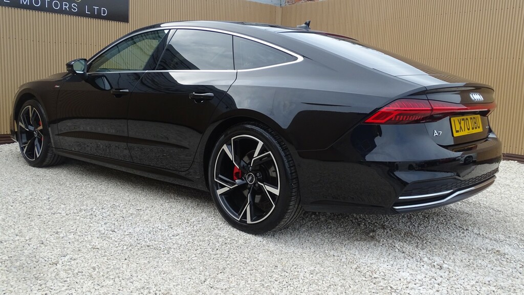 Audi A7 2.0 Tdi 40 Black Edition Sportback S Tr YP75XPT Black #19