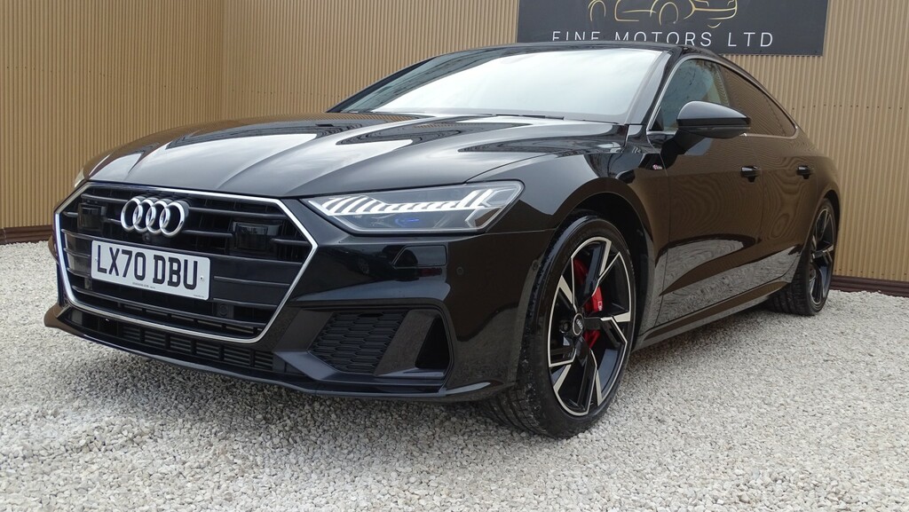 Audi A7 2.0 Tdi 40 Black Edition Sportback S Tr YP75XPT Black #8
