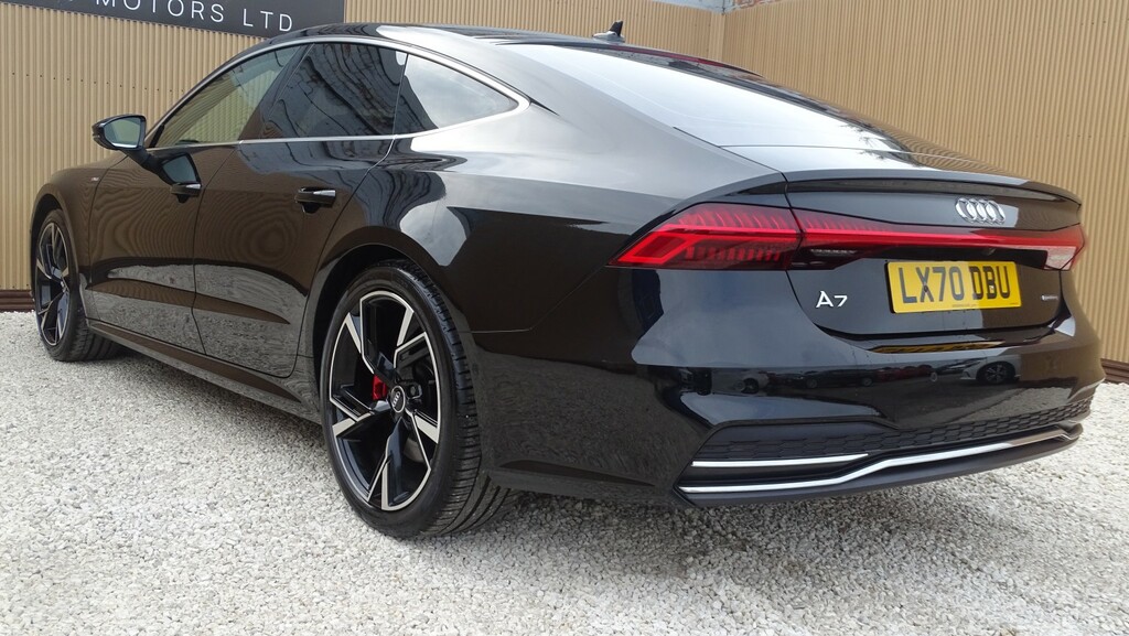 Audi A7 2.0 Tdi 40 Black Edition Sportback S Tr YP75XPT Black #18