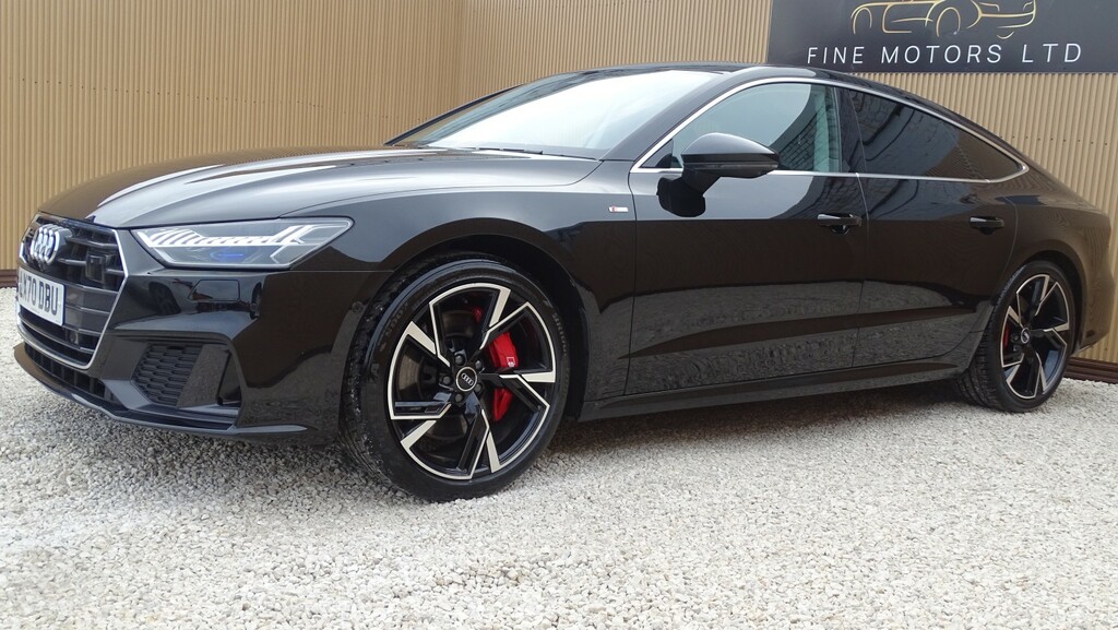 Audi A7 2.0 Tdi 40 Black Edition Sportback S Tr YP75XPT Black #10