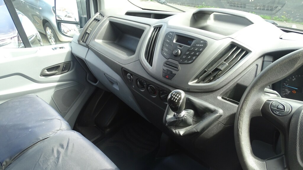 Ford Transit Custom 350 2.2 Tdci 125Ps Mwb Tipper Dropside Tipping Bod White #34