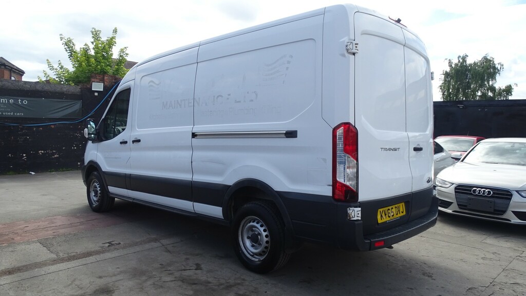 Ford Transit Custom 350 2.2 Tdci 125Ps Mwb Tipper Dropside Tipping Bod White #9