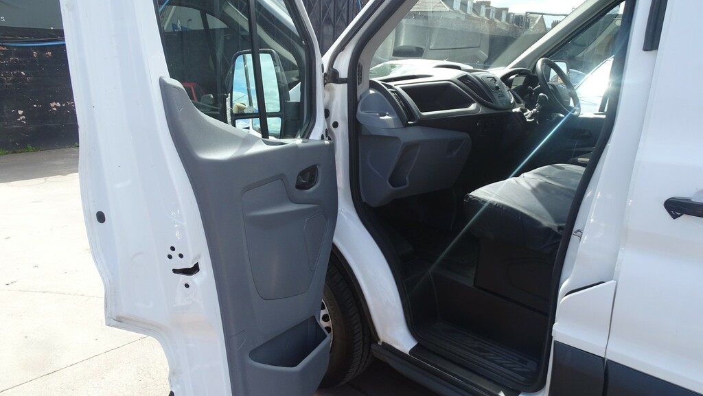 Ford Transit Custom 350 2.2 Tdci 125Ps Mwb Tipper Dropside Tipping Bod White #23