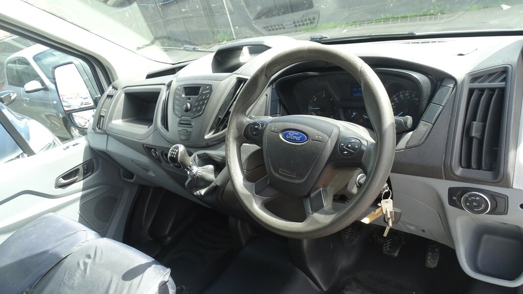 Ford Transit Custom 350 2.2 Tdci 125Ps Mwb Tipper Dropside Tipping Bod White #22