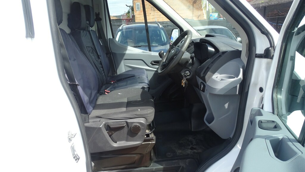 Ford Transit Custom 350 2.2 Tdci 125Ps Mwb Tipper Dropside Tipping Bod White #19