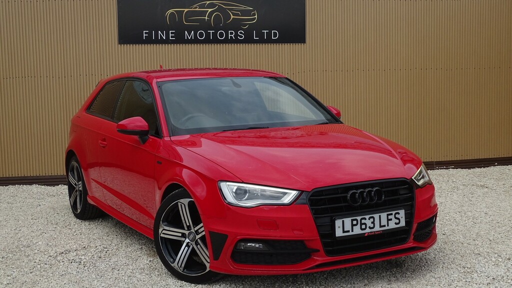 Audi A3 Hatchback 2.0 Tdi S Line 201363 Red