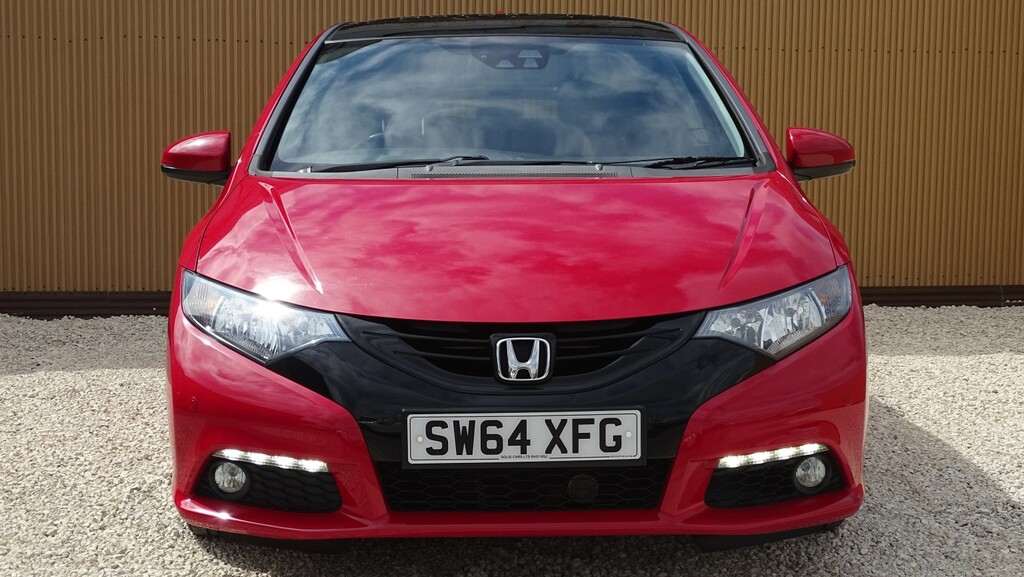 Honda Civic 1.6 I-dtec Sr Red #3