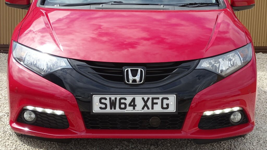 Honda Civic 1.6 I-dtec Sr Red #4