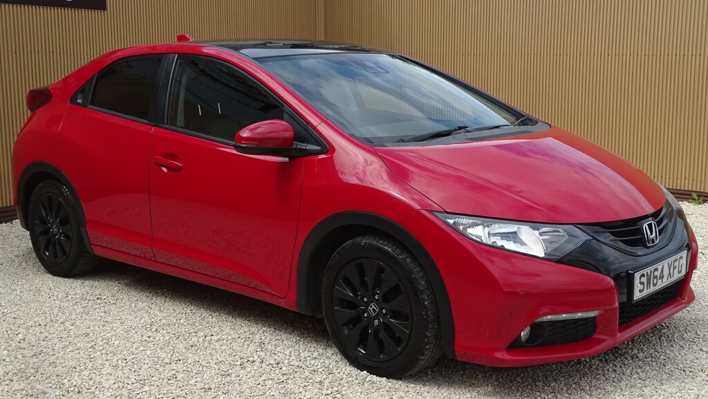 Honda Civic 1.6 I-dtec Sr Red #6