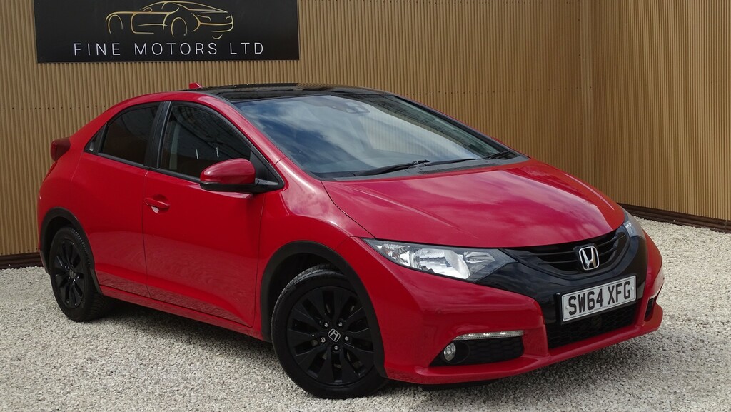 Honda Civic 1.6 I-dtec Sr Red #2