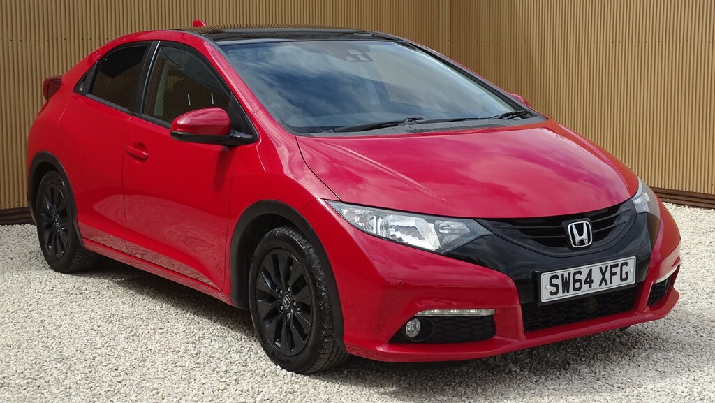 Honda Civic 1.6 I-dtec Sr Red #5