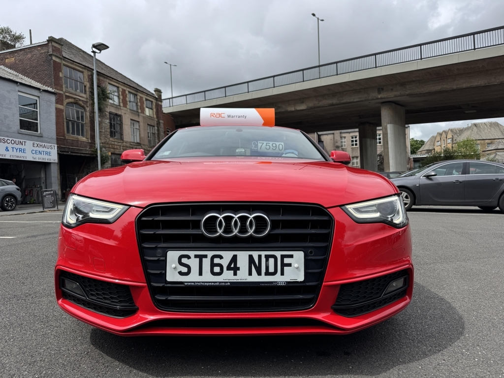 Audi A5 1.8 Tfsi Black Edition Red #4