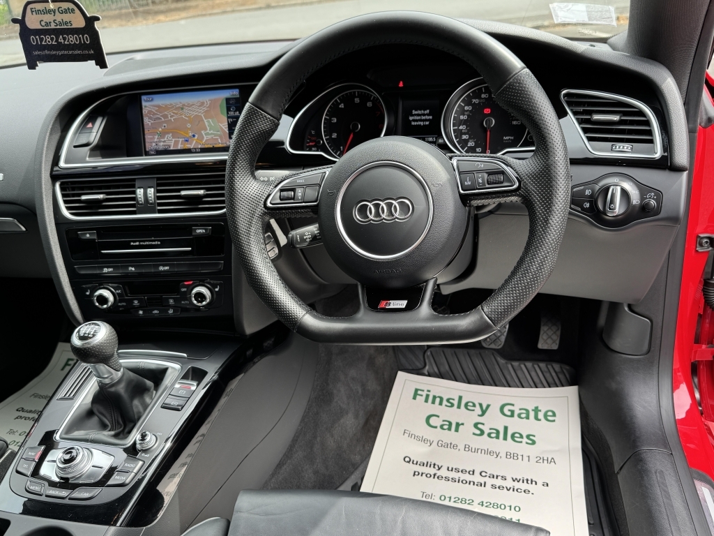 Audi A5 1.8 Tfsi Black Edition Red #2