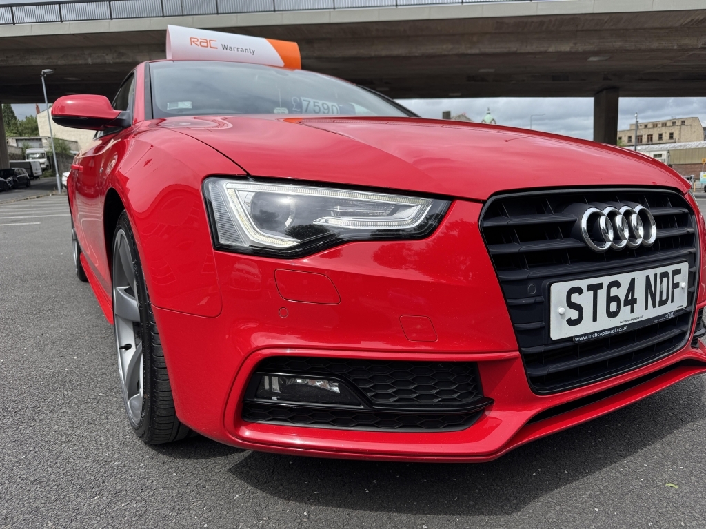 Audi A5 1.8 Tfsi Black Edition Red #6