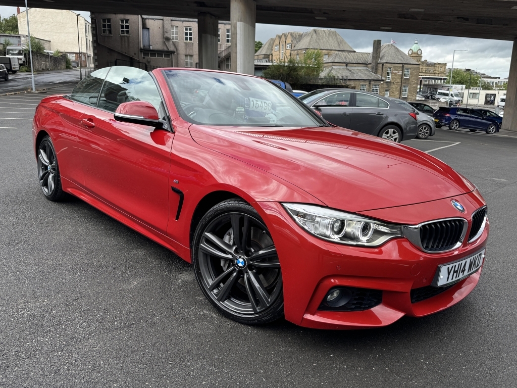 BMW 4 Series 3.0 435I M Sport Red