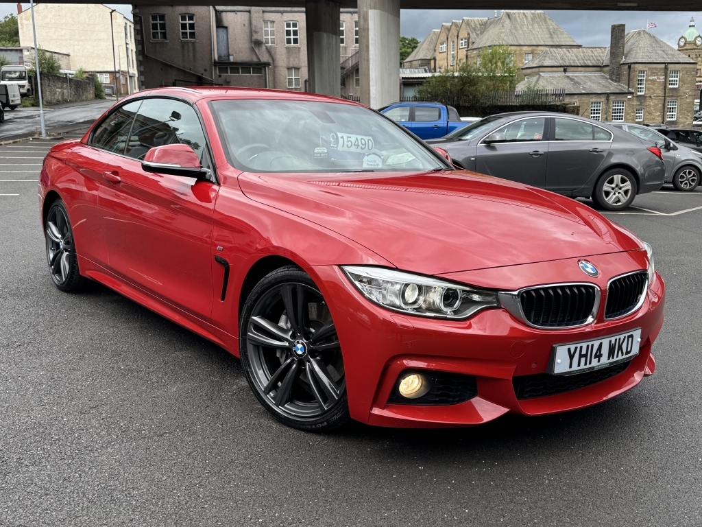 BMW 4 Series 3.0 435I M Sport Red #2