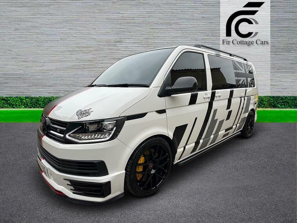 Volkswagen Transporter Shuttle Minibus 2.0 Tdi Bluemotion Tech Se Fwd Lwb Euro 6 White #2