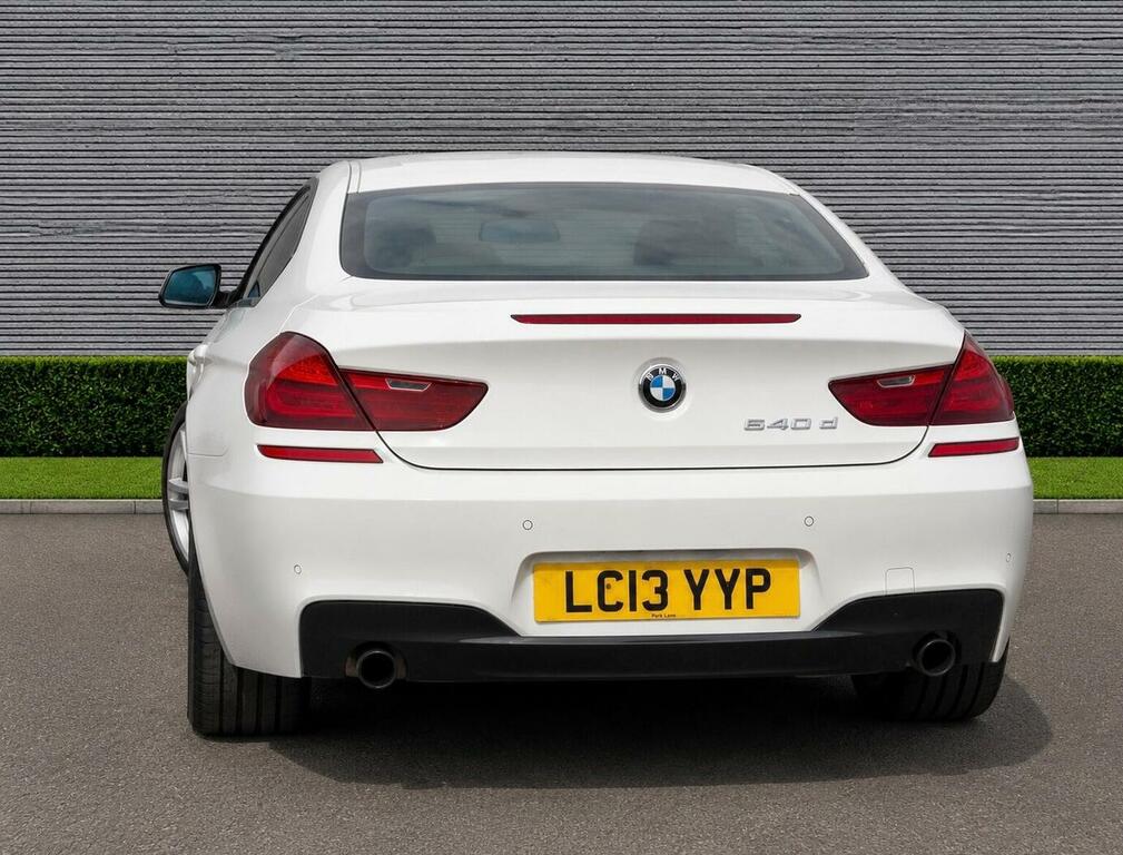 BMW 6 Series Gran Coupe Coupe 3.0 640D M Sport Euro 5 Ss 2013 White #6